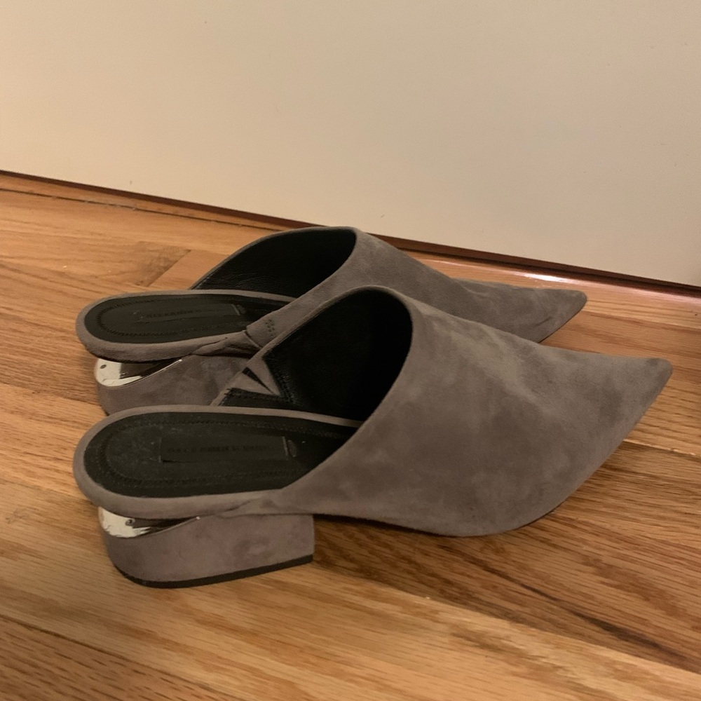 Alexander Wang suade mules Size 37 (Women’s size 7)